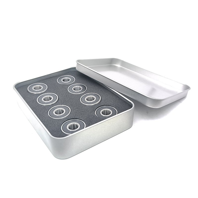 16pcs tin package ABEC-9 608-2rs chrome steel bearing skate bearings 608 ball bearing manufacturer 608