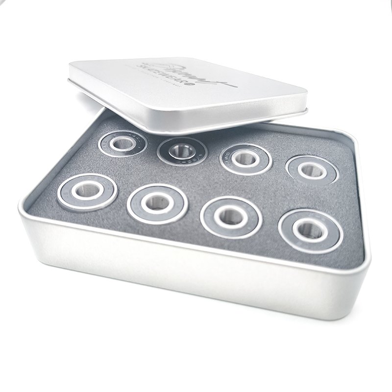 16pcs tin package ABEC-9 608-2rs chrome steel bearing skate bearings 608 ball bearing manufacturer 608