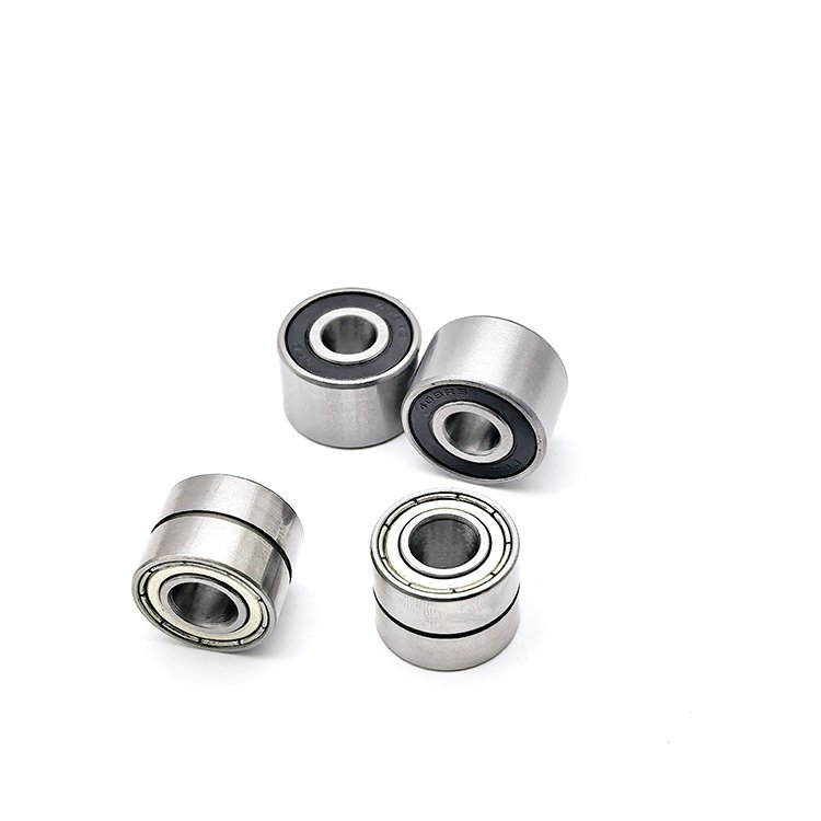 Double row ball bearings 608-2RS id 8 OD 22 width 14mm high load 608ZZ Deep Groove Ball Bearing for embroidery machine