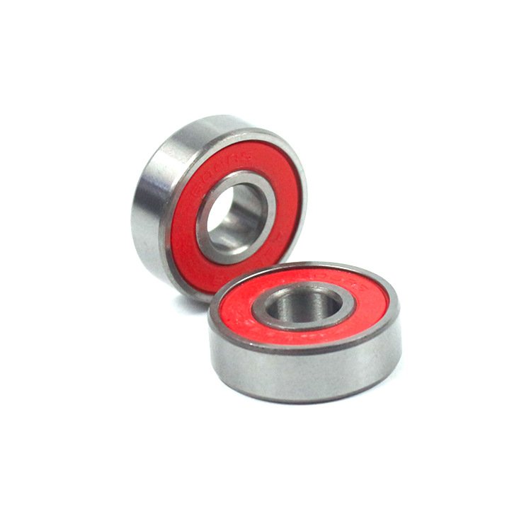 High-Speed Miniature 608RS Deep Groove Ball Bearing Stainless Steel Open Seal Oil Long-Life Anti-Corrosion Scooter Skates
