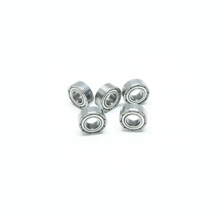 MR115 ZZ Chrome Steel Deep Groove Ball Bearing Size 5x11x4 mm Single Row P5 Precision for Restaurant Printing