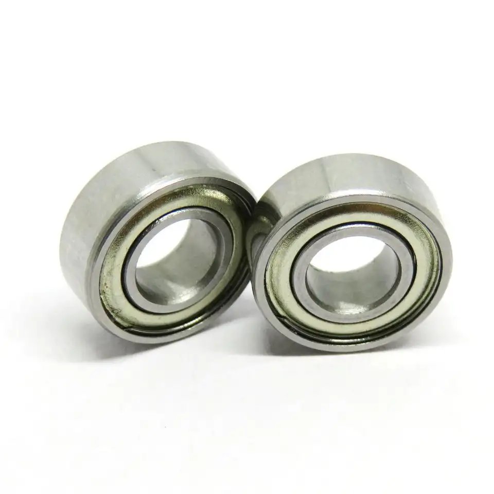 MR115 ZZ Chrome Steel Deep Groove Ball Bearing Size 5x11x4 mm Single Row P5 Precision for Restaurant Printing