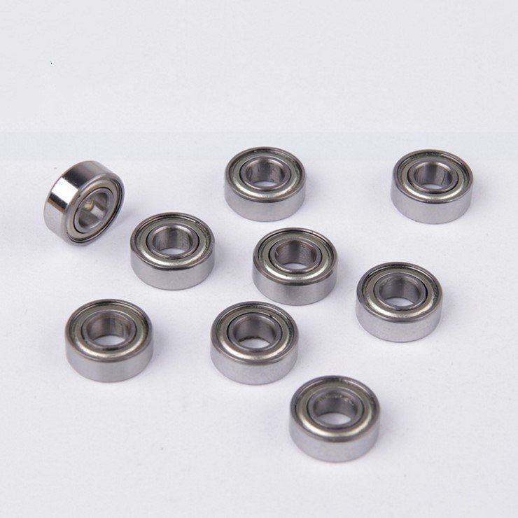 MR115 ZZ Chrome Steel Deep Groove Ball Bearing Size 5x11x4 mm Single Row P5 Precision for Restaurant Printing