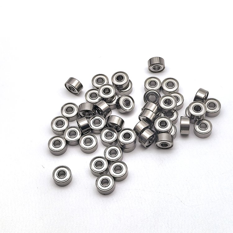 High Speed Miniature Router Bits Ball Bearing 3x8x4mm 693ZZ R-830ZZ Plastic Retainer Ball Bearings for Dental grinding machine