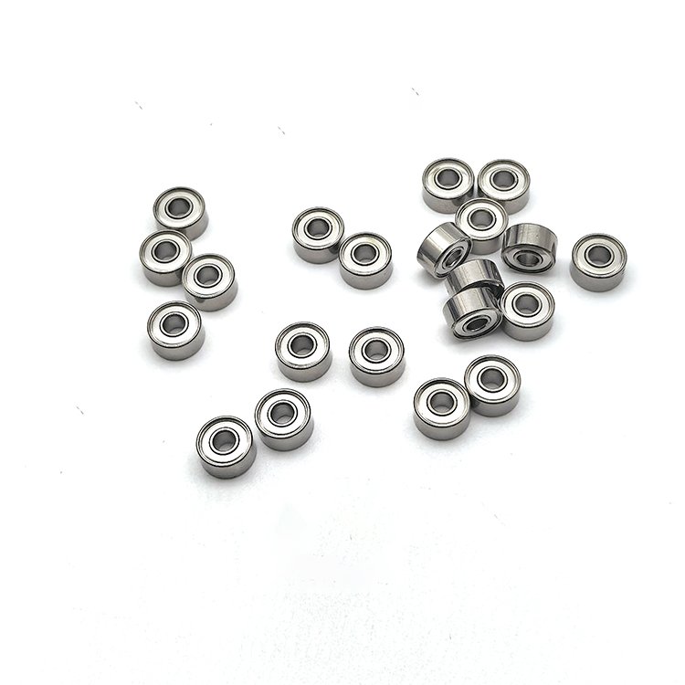 High Speed Miniature Router Bits Ball Bearing 3x8x4mm 693ZZ R-830ZZ Plastic Retainer Ball Bearings for Dental grinding machine