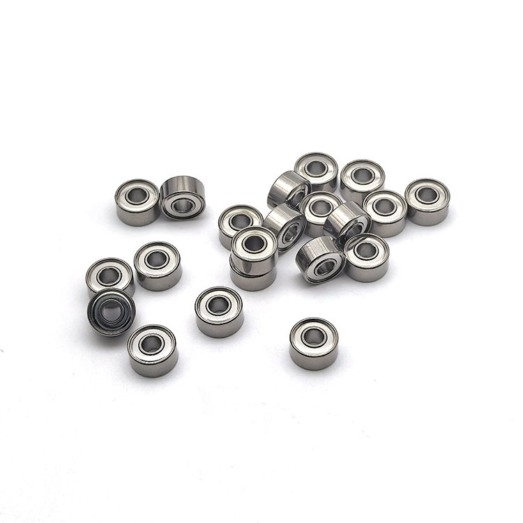 High Speed Miniature Router Bits Ball Bearing 3x8x4mm 693ZZ R-830ZZ Plastic Retainer Ball Bearings for Dental grinding machine