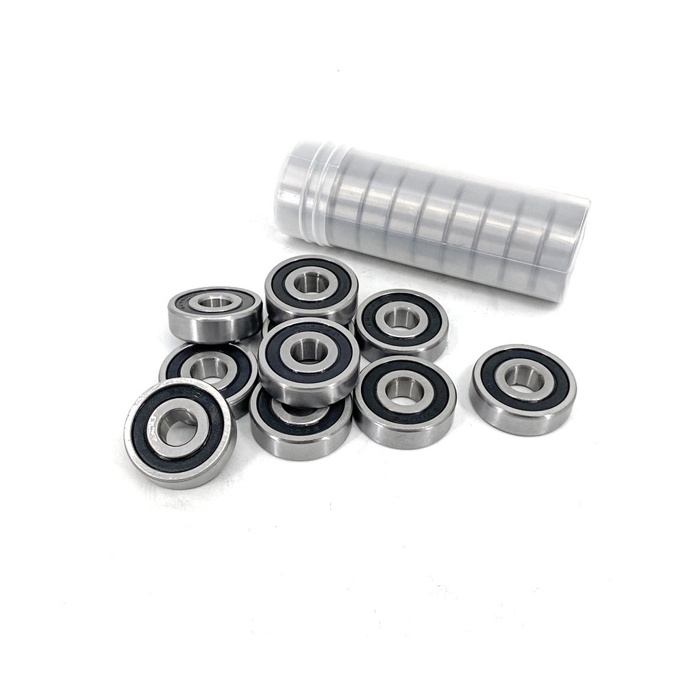 NGS 6001-2RS 6002-2RS 6003-2RS Single Row Deep Groove Ball Bearing OEM Normally Ready Goods and Stock within 7 Days Steel Cage