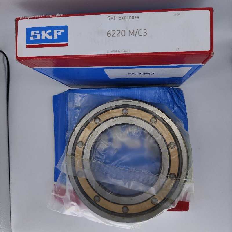 SK F 100% original all types ball bearings deep groove ball bearings 6220 M/C3