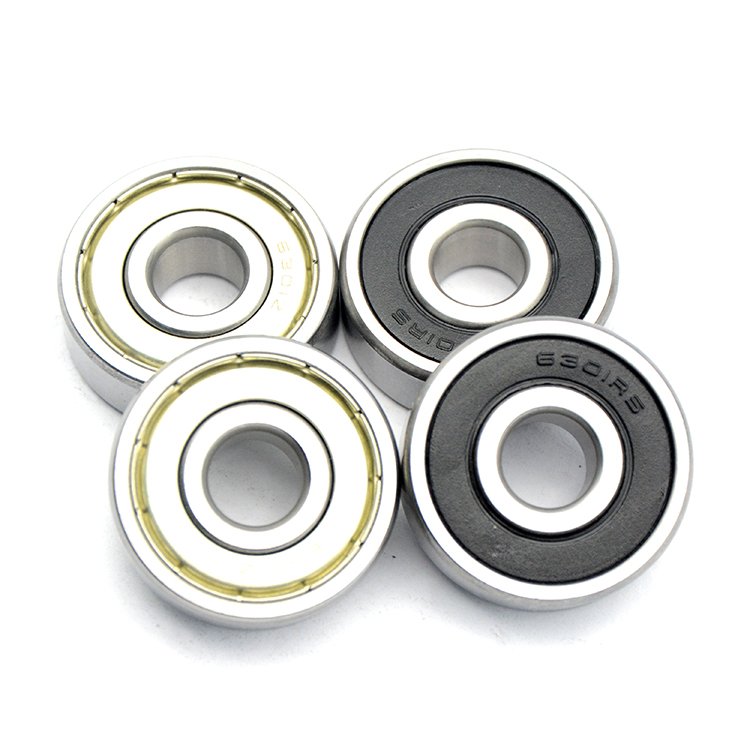 Hot Sale Wear-Resistant 6301ZZ Deep Groove Ball Bearings Size 12*37*12mm Bearings 6301-2RS Ball Bearings