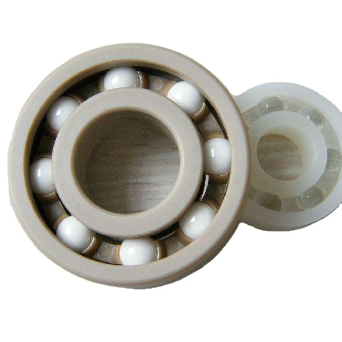 Custom small plastic deep groove bearing pom plastic ring bearing plastic bearing
