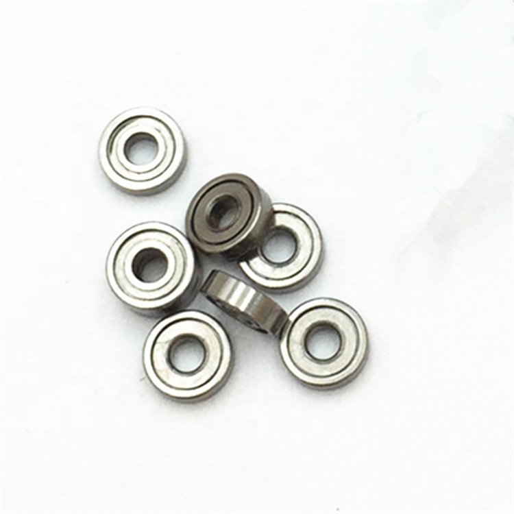 miniature 681XZZ 681ZZ ABEC 5 Deep Groove Ball Bearing 681 ZZ 1.5x4x2 mm for fingerboard