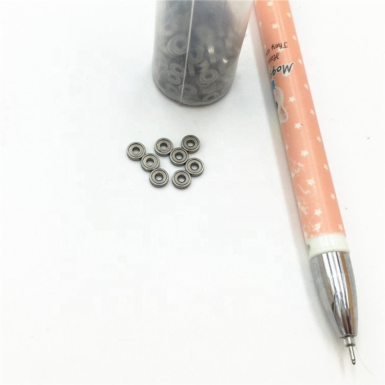 miniature 681XZZ 681ZZ ABEC 5 Deep Groove Ball Bearing 681 ZZ 1.5x4x2 mm for fingerboard