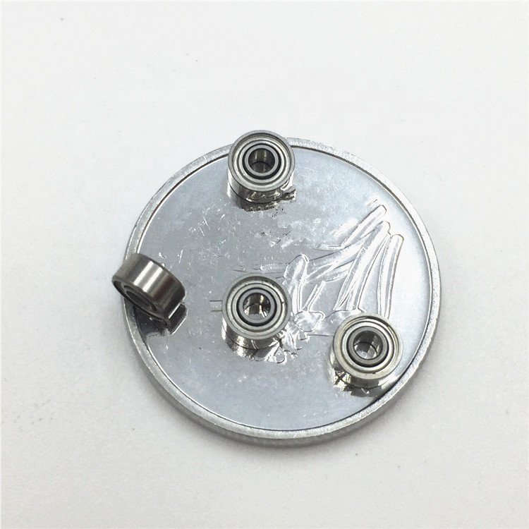 miniature 681XZZ 681ZZ ABEC 5 Deep Groove Ball Bearing 681 ZZ 1.5x4x2 mm for fingerboard