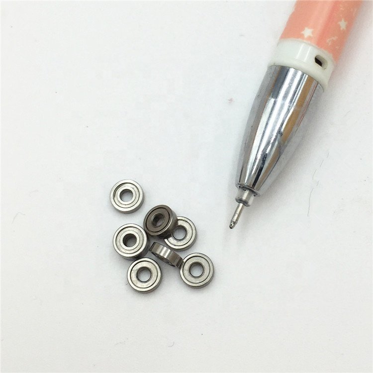 miniature 681XZZ 681ZZ ABEC 5 Deep Groove Ball Bearing 681 ZZ 1.5x4x2 mm for fingerboard