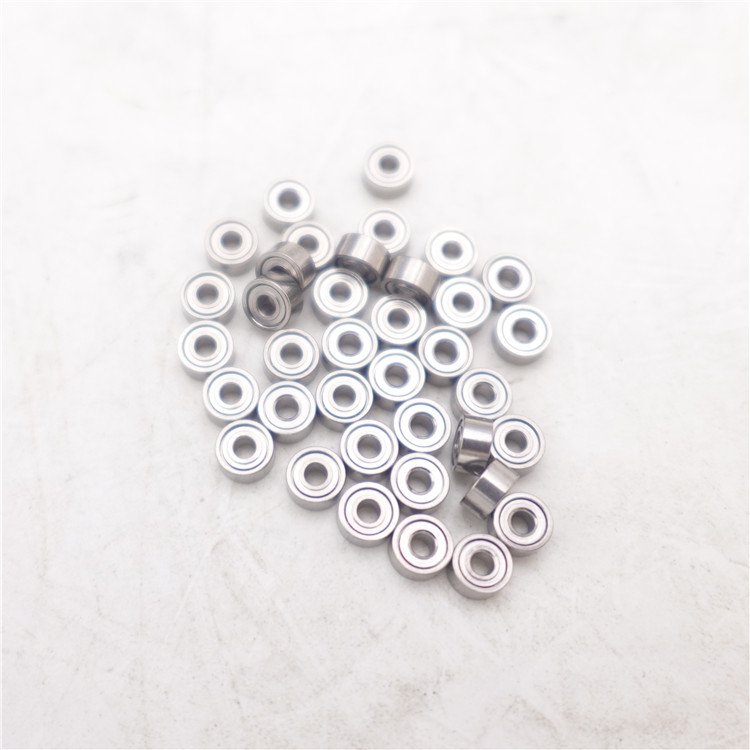 miniature 681XZZ 681ZZ ABEC 5 Deep Groove Ball Bearing 681 ZZ 1.5x4x2 mm for fingerboard