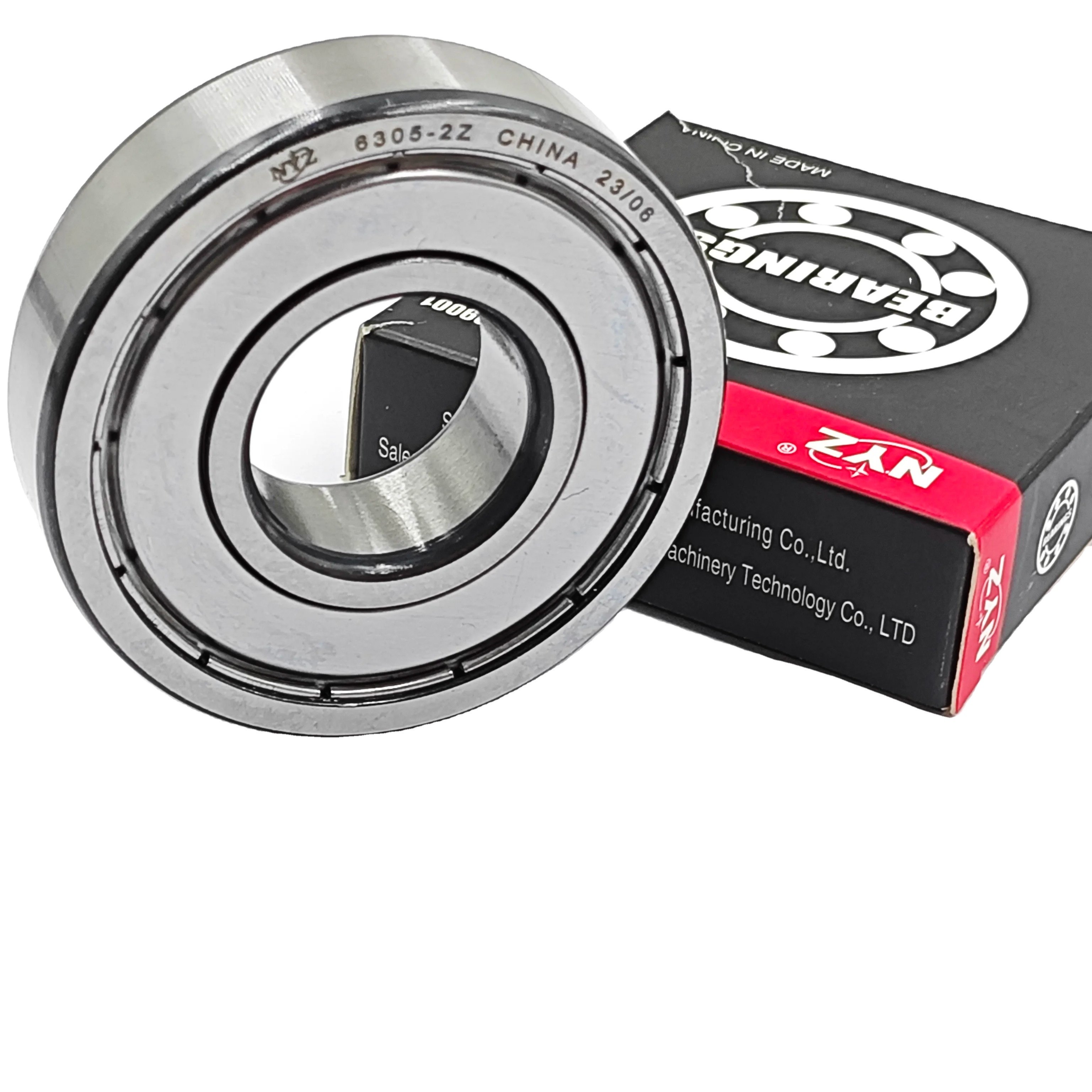 Single Row Deep Groove Ball Bearing 6300-6311 for Motorcycle Parts-Good Price Motor Bearing 1688 NYZ