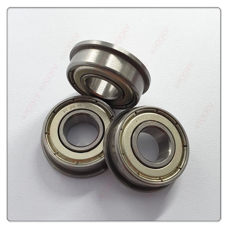 HXHV FR6ZZ FR6 2Z ZZ Shielded Flanged Deep Groove Ball Bearing 3/8"x7/8"x9/32" Inch Factory Price