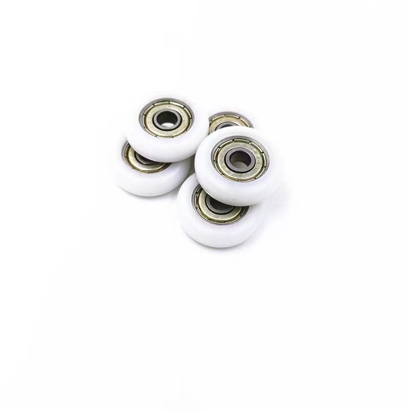 No noise polyurethane POM Nylon PU plastic coated bearing for rowing seat wheel 626 627 628 ZZ 2RS