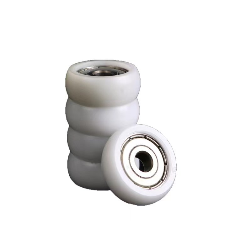 No noise polyurethane POM Nylon PU plastic coated bearing for rowing seat wheel 626 627 628 ZZ 2RS