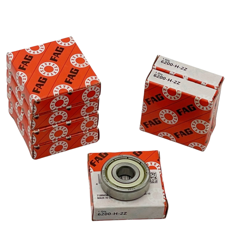 Auto Part bearing FAG Original High Speed Single Row Chrome Steel Nylon Cage Deep Groove Ball Bearing 6200 Sealed Roller Bearing