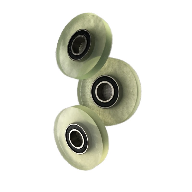 High Precision Single Polyurethane (PU) Coated 8*32*5mm Deep Groove Ball Bearing Urethane Banknote Counter ZZ Seals PU68832-5