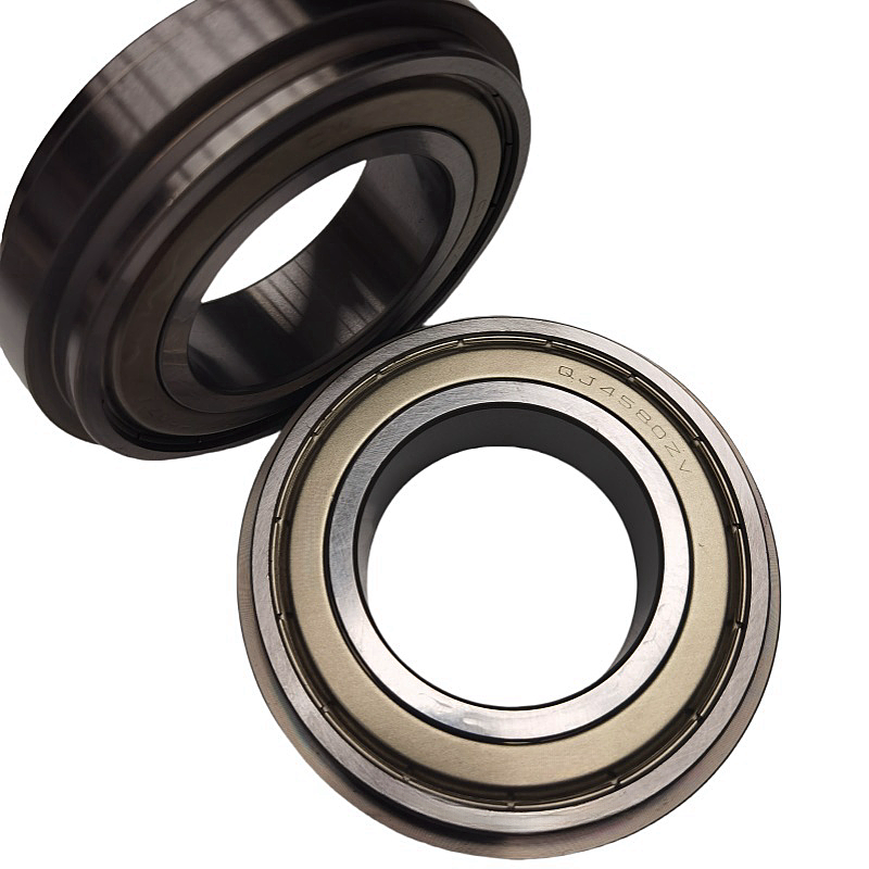 High-Speed Thin Section Deep Groove Ball Bearings 6208 Chrome Steel GCR15 10mm Thickness High Precision P2 Rating 2RS RS Nylon