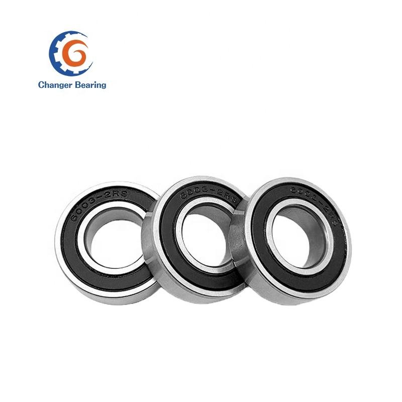 6000 6001 6002 6003 6004 6005 6006-2RS Double Rubber Seal Bearings Deep Groove Ball Bearings