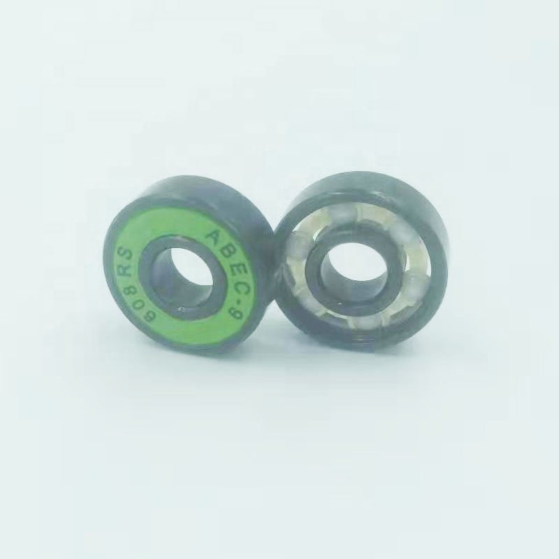 Hybrid Ceramic Si3N4 ABEC9 Deep Groove Ball Bearing 608 608RS 8*22*7mm with High Speed