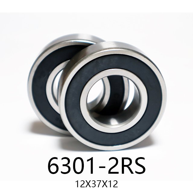 Hot Selling Sealed 6301-2RS Deep Groove Ball Bearings For Low Noise Operation And Extended Lifespan In Heavy Duty Machinery