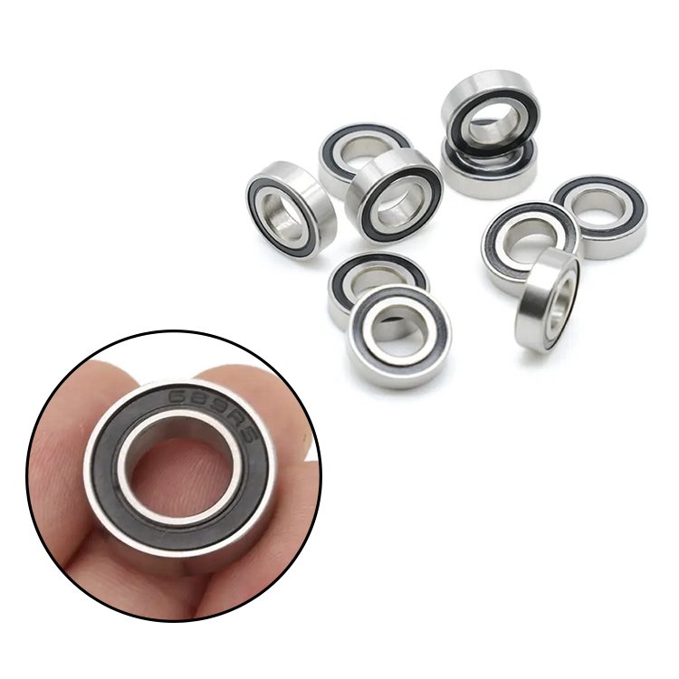 Supplier Wholesale S634-2RS High Precision Stainless Steel Miniature Deep Groove Ball Bearing