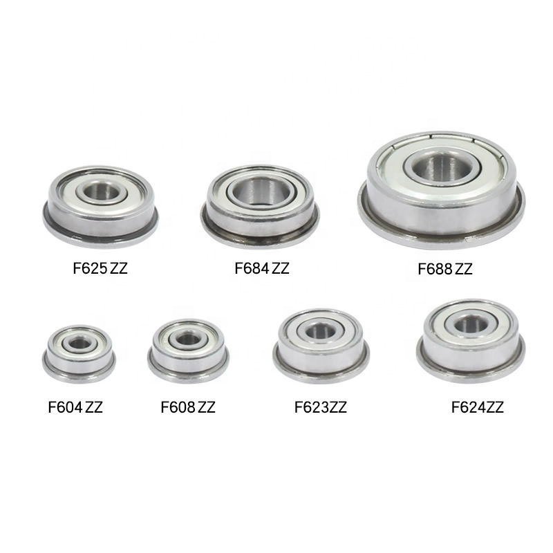 Miniature deep groove ball bearing flange bearing FR8ZZ