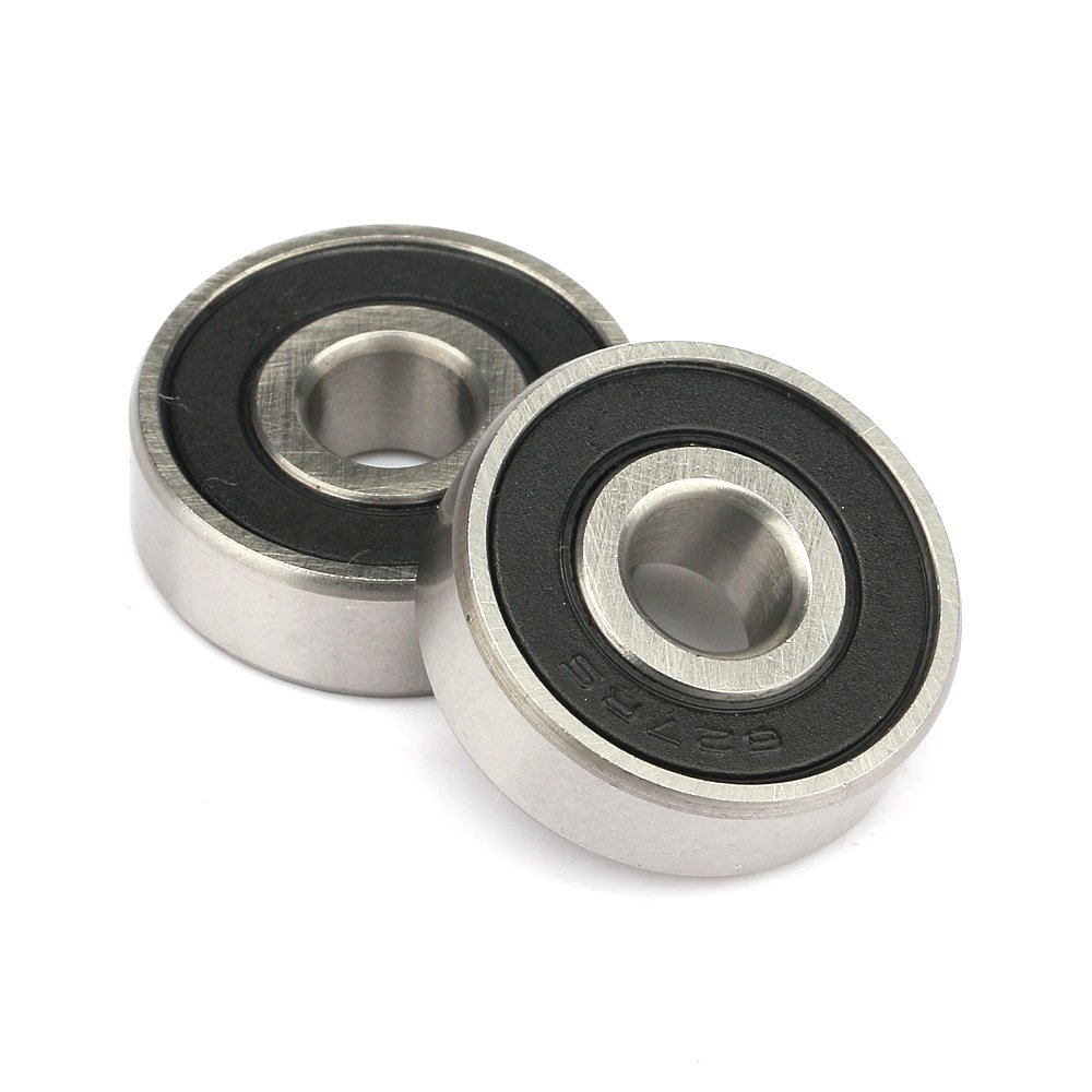 Deep Groove Ball Bearing 627-2RS 7*22*7mm Size High Precision Steel Cage Sealed Type with Long Service Life Low Noise Toy Motors