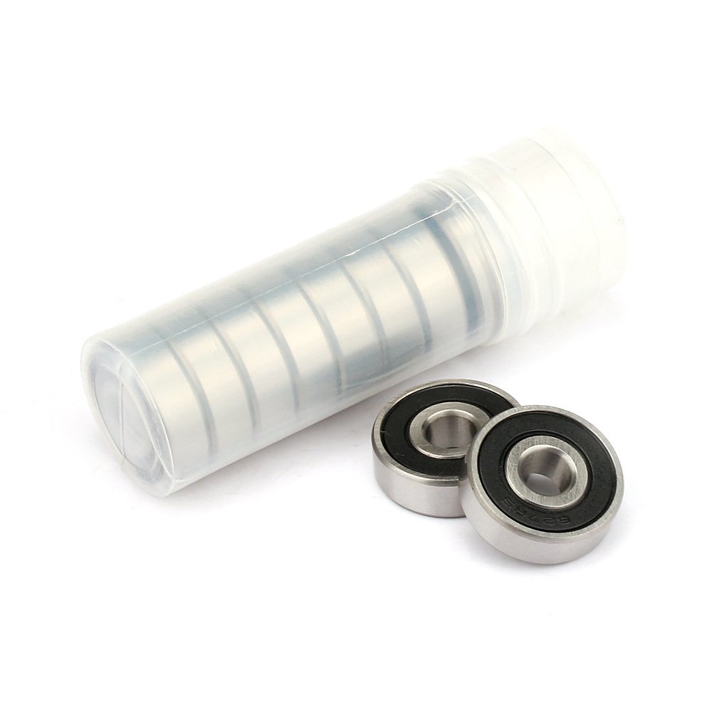 Deep Groove Ball Bearing 627-2RS 7*22*7mm Size High Precision Steel Cage Sealed Type with Long Service Life Low Noise Toy Motors