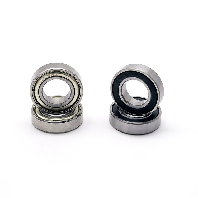 High speed Deep Groove Ball Bearing 2RS 6800-2RS 6800ZZ Motor Bearing small corn puff machine10x19x5mm instruments bearing
