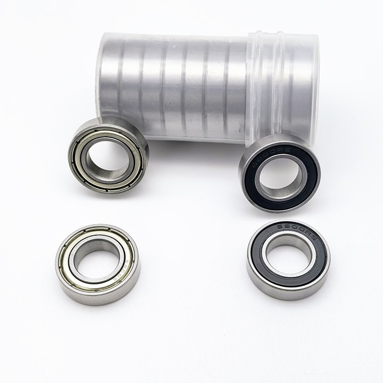 High speed Deep Groove Ball Bearing 2RS 6800-2RS 6800ZZ Motor Bearing small corn puff machine10x19x5mm instruments bearing