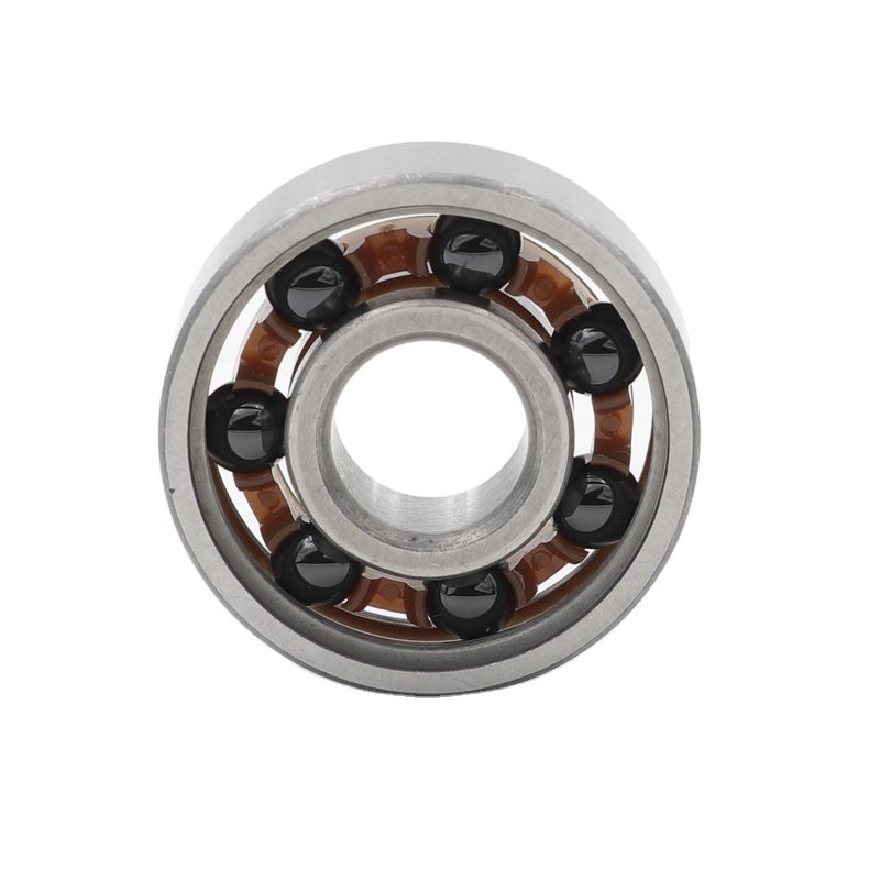 Hybrid ceramic ball bearing 63/22 Si3n4 ball steel ring inside outside peek cage ball bearing 22*56*16mm