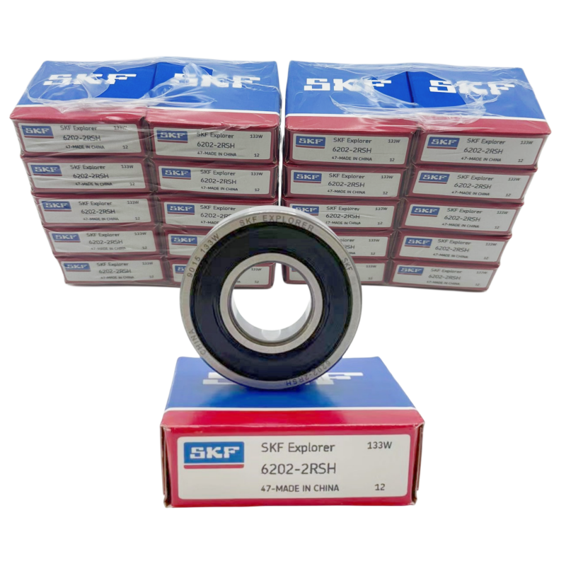 NSK SKF Deep Groove Ball Bearing Supplier Rubber Sealed Bearing Original Japan NSK 6200 6201 6202 6203 6204 Chrome Steel bearing