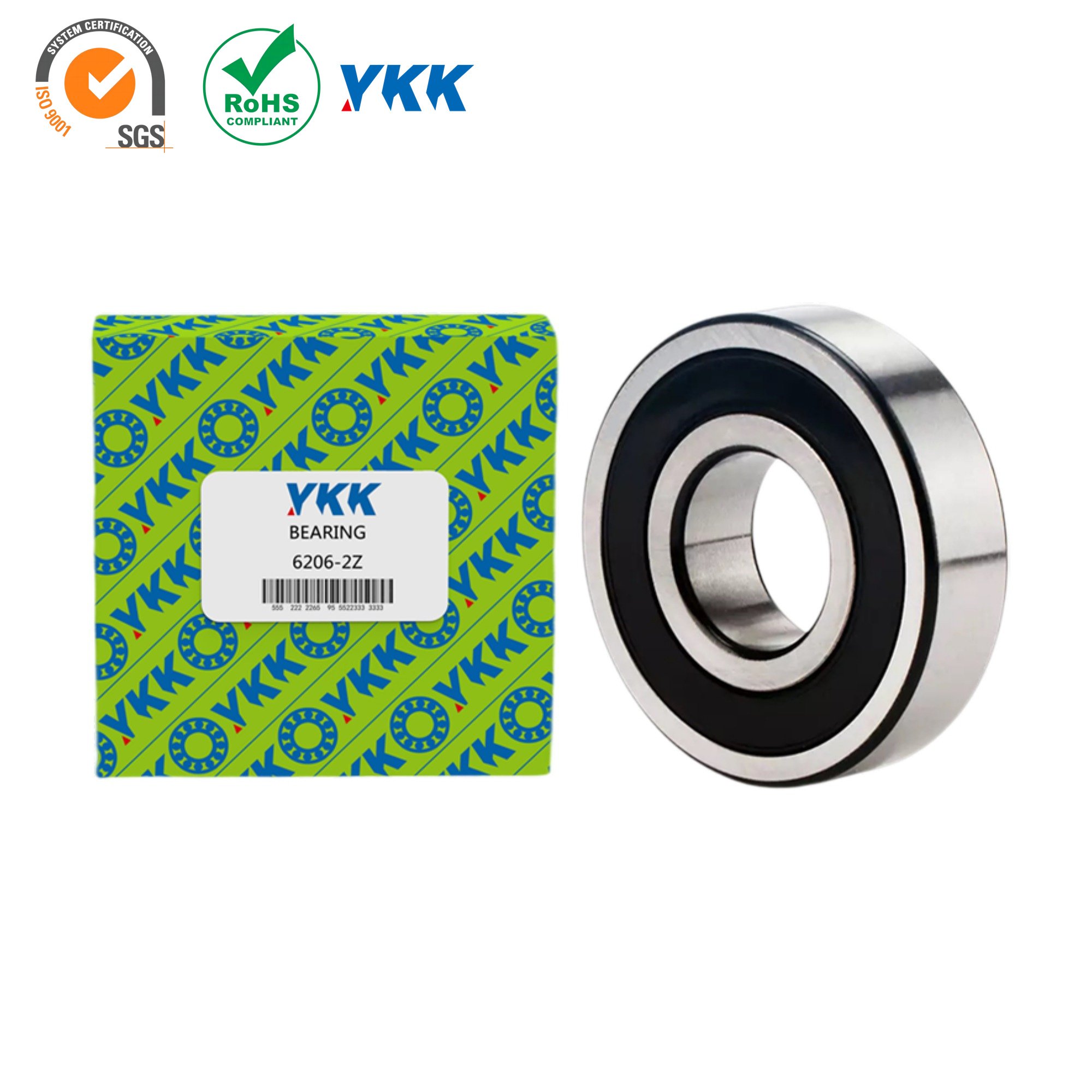 High Quality Bearing Deep Groove Ball Bearing 6203 6201 Single Row 3 - 1200 Mm P6 P5 P4 P2 Steel/brass CN;SHN Gcr15 RS/ZZ