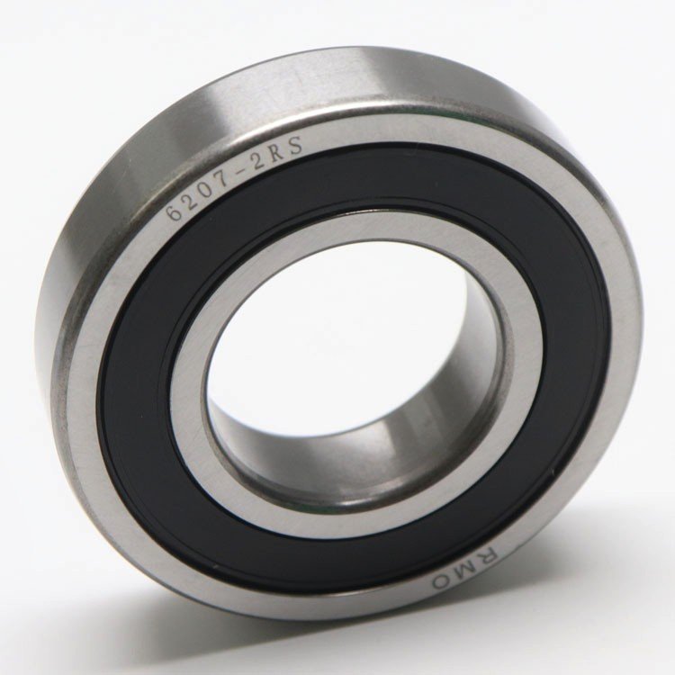RMO rubber shield deep groove ball bearing 6207ZZ 6207 2rs 6207 chrome steel ball bearing for tractors 35*72*17mm