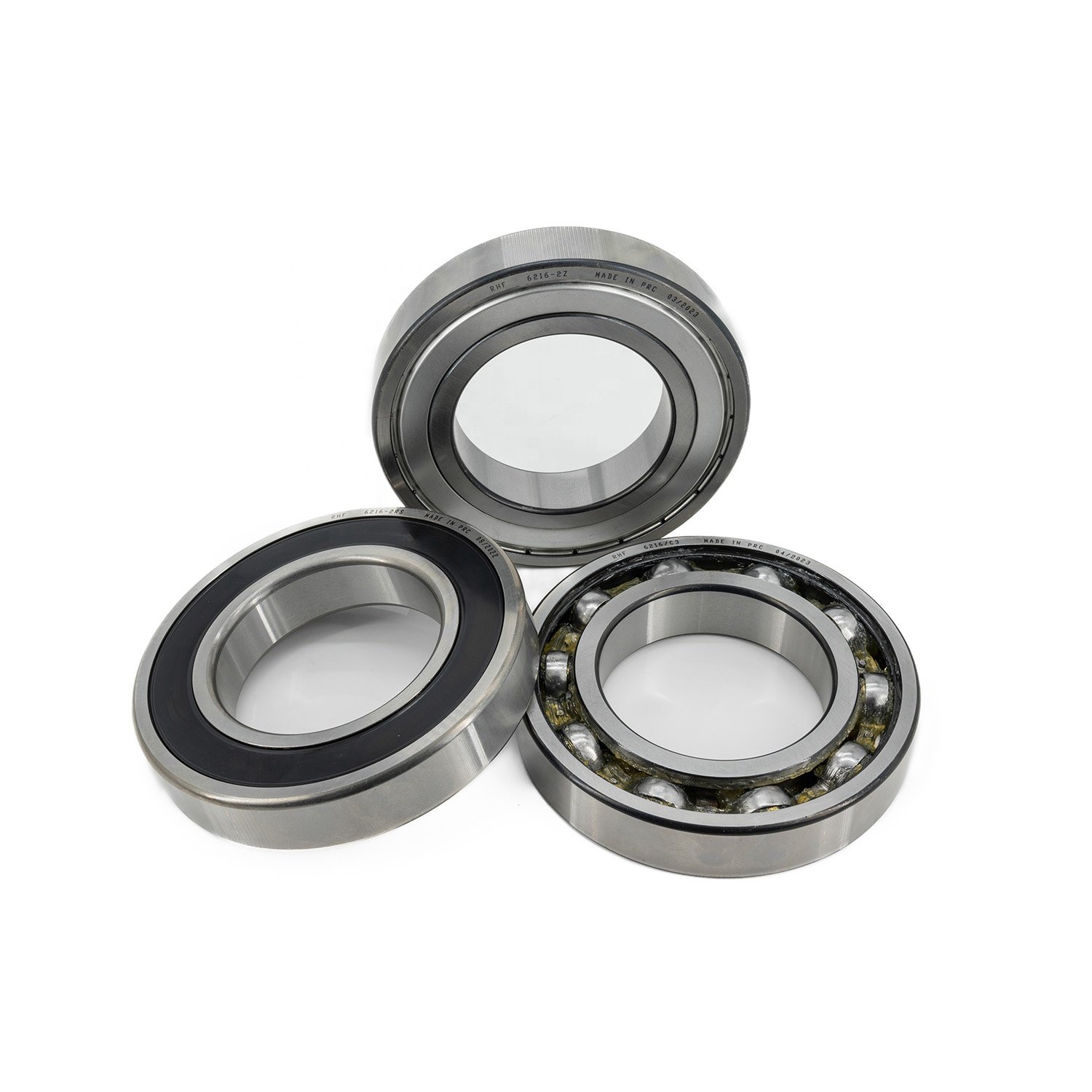 High Performance 6203 Deep Groove Ball Bearing Chrome Steel 17*40*12mm GCR15 P5 Precision Sealed Oil Lubricated