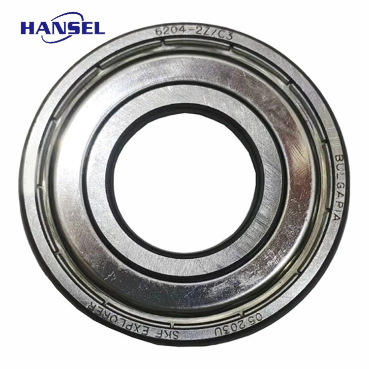 Long life Durable Deep Groove Ball Bearings 6204-2Z/C3 double row deep groove ball bearings