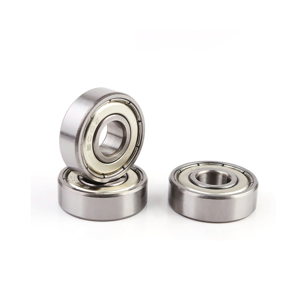 608ZZ Micro Deep Groove Ball Bearing Precision Universal Caster Roller Skate Shoe Bearing Corrosion Resistance Stable