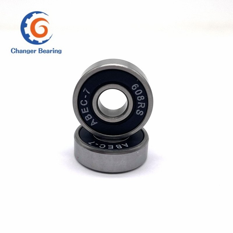 Factory Wholesale Custom 608ZZ 608RS Deep Groove Ball Bearing Skateboard Ball Bearings