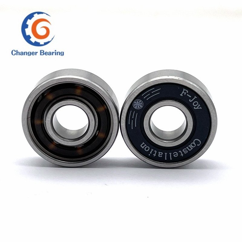 Factory Wholesale Custom 608ZZ 608RS Deep Groove Ball Bearing Skateboard Ball Bearings