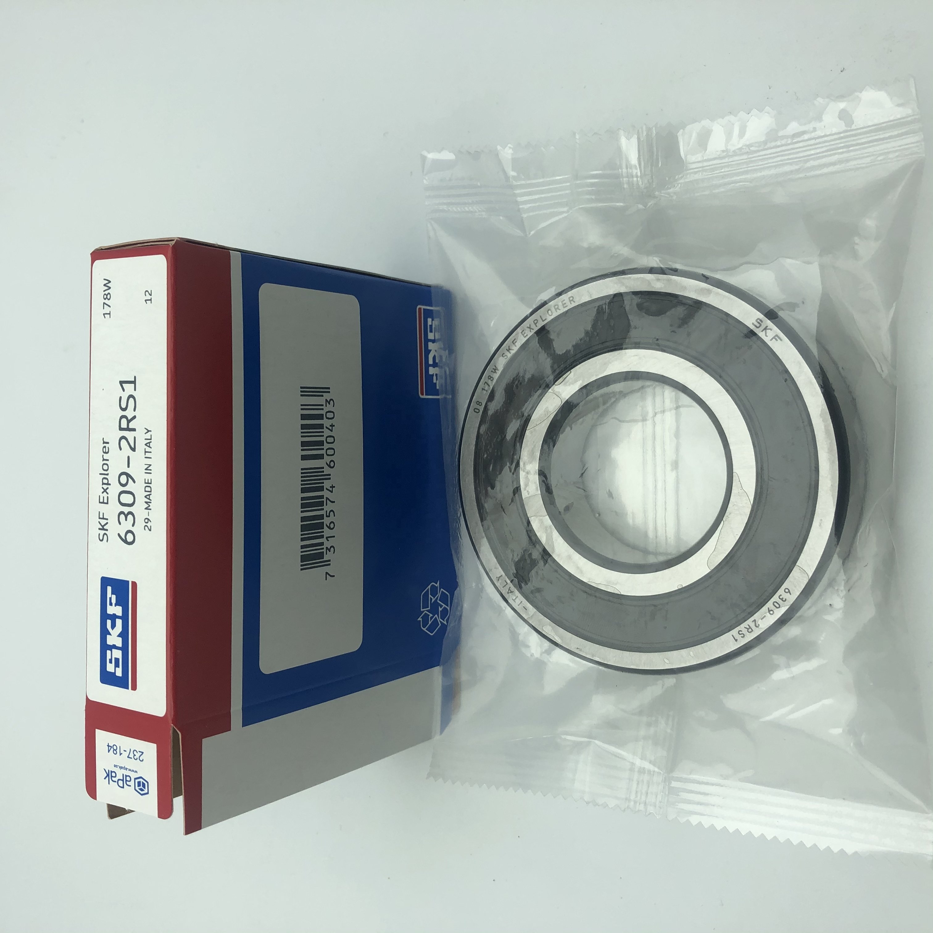 45*100*25mm Original High quality Performance 6309-2RS1 Deep Groove Ball Bearing 6309-2RS1
