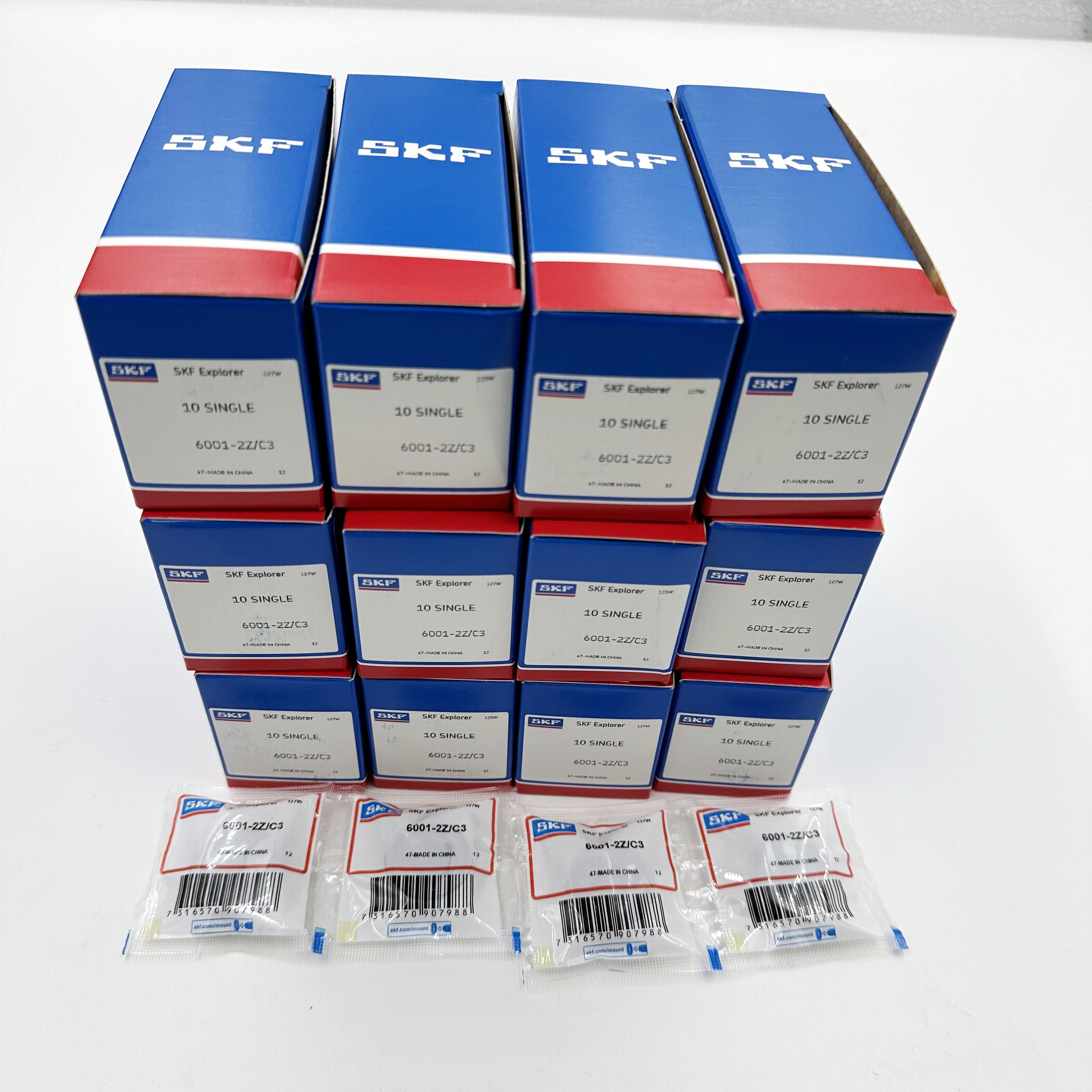 SKF 6002-2Z/C3 6002ZZ original SKF deep groove ball bearing genuine SKF ball bearing size 15*32*9mm