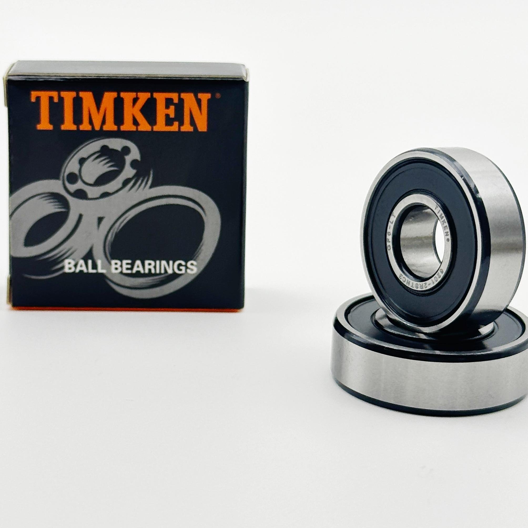 ORIGINAL made in USA 6201 2RSTNC3 6201-2RSC3 DEEP GROOVE BALL BEARING