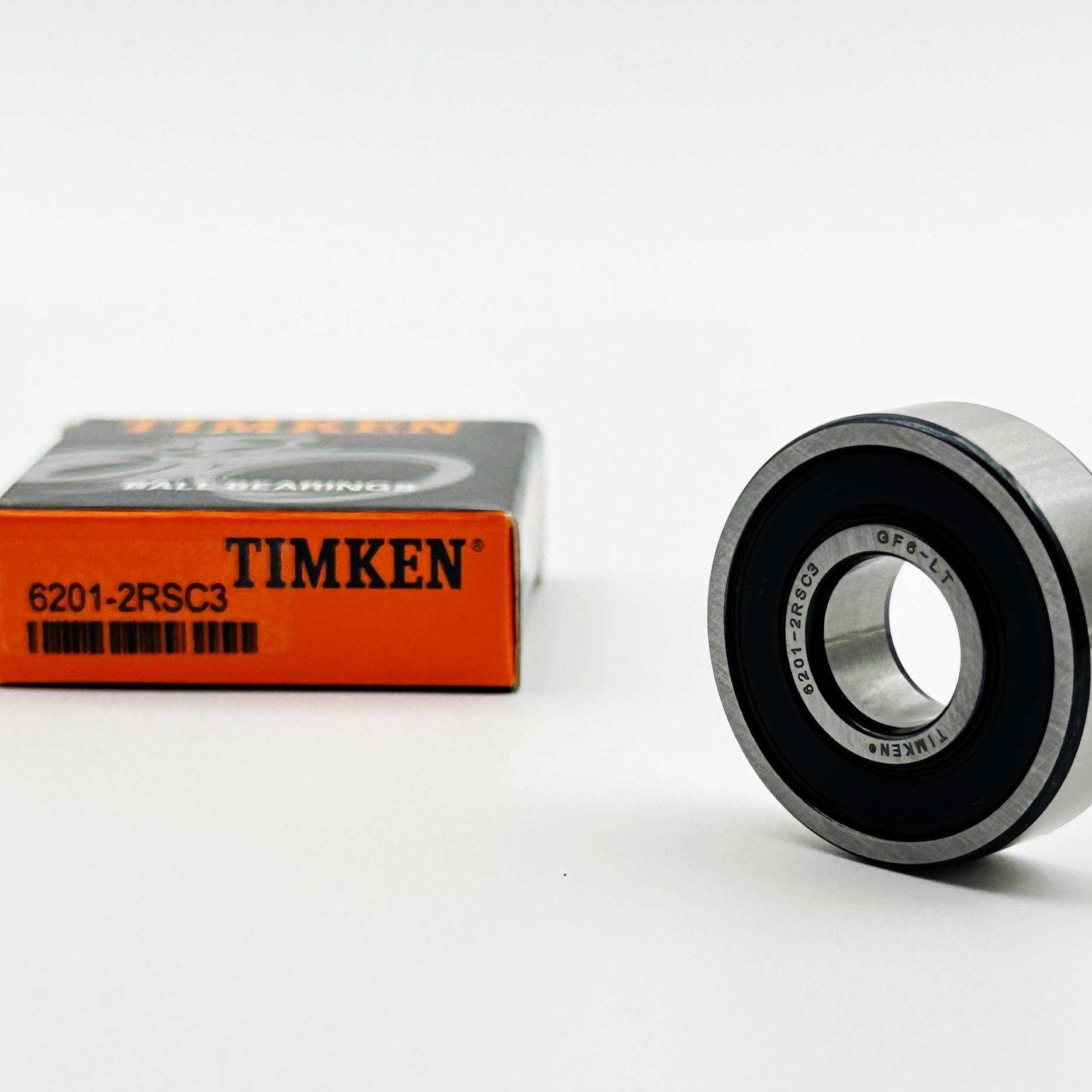 ORIGINAL made in USA 6201 2RSTNC3 6201-2RSC3 DEEP GROOVE BALL BEARING
