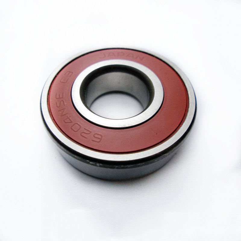 Single Row Deep Groove Ball Bearing 6204 6204-2NSE9 6204-2NSE9CM High Speed Flat Chrome Steel 1 - 20 Mm Radial P0 P6 P5 P4 P2 JP