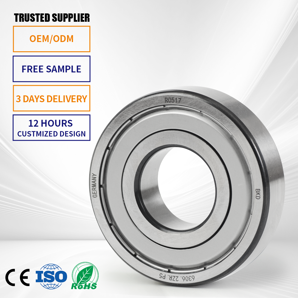 Customized P6 Steel Deep Groove Ball Bearing 6900ZZ/2RS